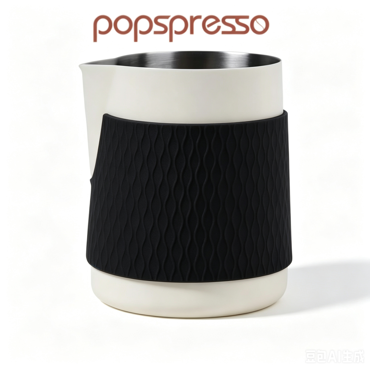 popspresso-450ml-handless-milk-pitcher-white