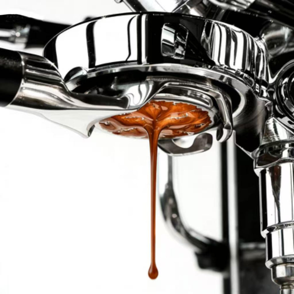 popspresso-e61-bottomless-portafilter-naked-extraction-tiger-stripes