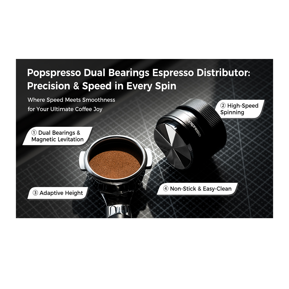 popspresso-dual-bearings-espresso-distributor-precision