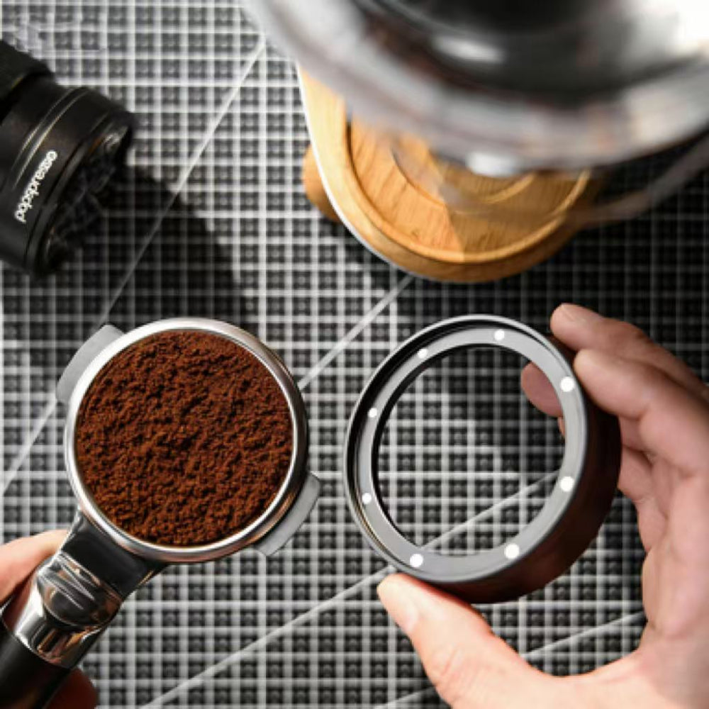 popspresso-v2-low-profile-dosing-ring-top-view-precision