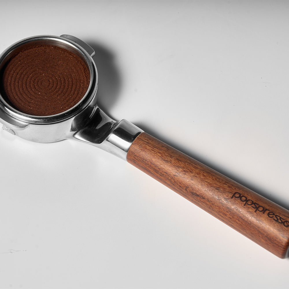popspresso-wooden-handle-portafilter-detail